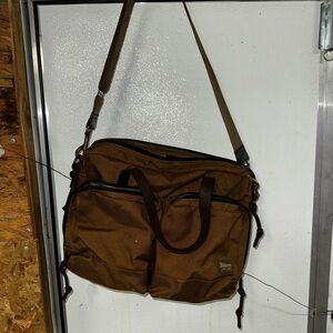 Filson Dryden Briefcase Dark Brown Men's Messenger Bag